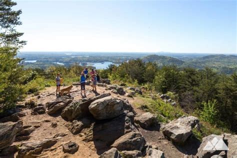 Arkaquah Trail at Brasstown Bald: hiking to Track Rock Gap