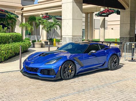 Chevrolet Corvette C7 ZR1 Blue BC Forged EH184 Wheel | Wheel Front