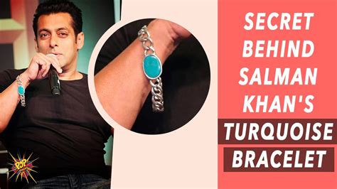 REVEALED! The Real HIDDEN Secret Behind Salman Khan's Turquoise Bracelet - YouTube