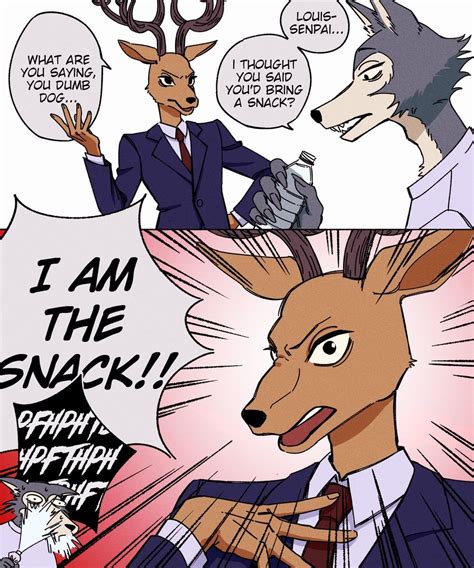 Yaoi and Boys ღ - Legosi x Louis Anime: Beastars Credit...