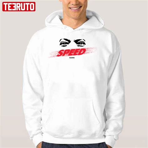 Speed Eyes Tee White Ishowspeed Merch Unisex Hoodie - Teeruto