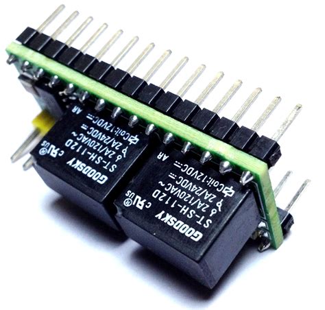 2 Channel Relay Shield for Arduino Nano - Electronics-Lab.com