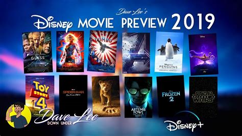 DISNEY MOVIES 2019: All 12 Movies Previewed & Explained - YouTube