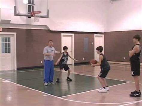 Youth Basketball Warmup Drills: Box Out Competition - YouTube