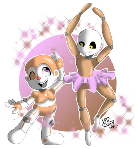 FNAF | Bidybab and Minireena by MynnuB on DeviantArt