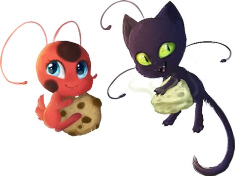 Miraculousladybug Miraculous Kwami Kwamis Tikki Plagg Miraculous ...