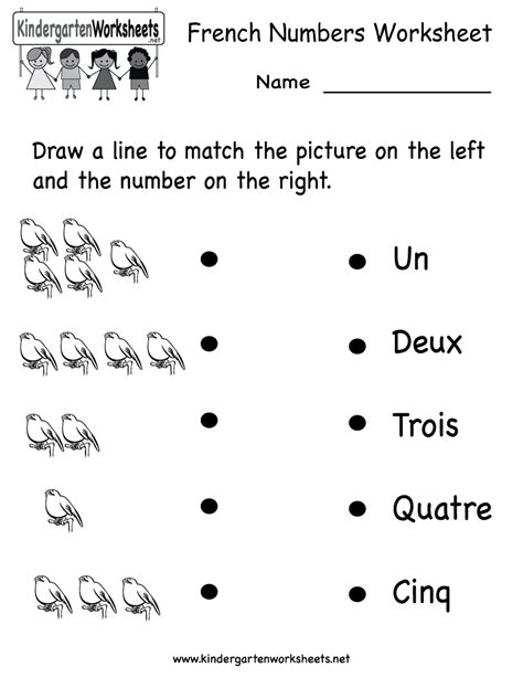 French Numbers 1 20 Printable Worksheets | Peggy Worksheets