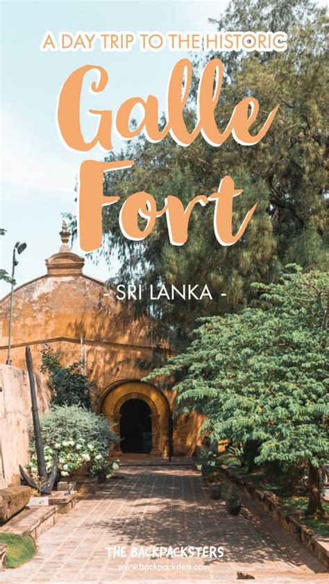 Galle, Sri Lanka And Its Historic Fort - The Backpacksters