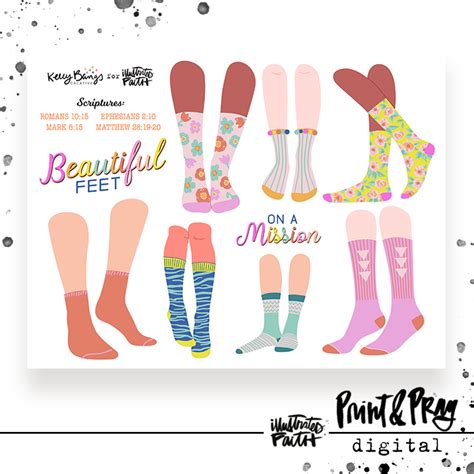 Beautiful Feet - Illustrated Faith