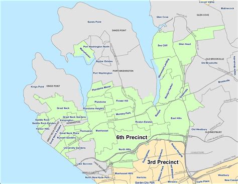 Precinct Map | Nassau County Police, NY