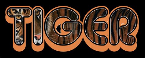 TIGER wordart by mhackett on DeviantArt