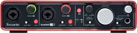 Review: Focusrite Scarlett 2i4 – EMUM3