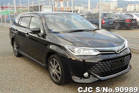 2016 Toyota Corolla Fielder Black for sale | Stock No. 90989 | Japanese ...