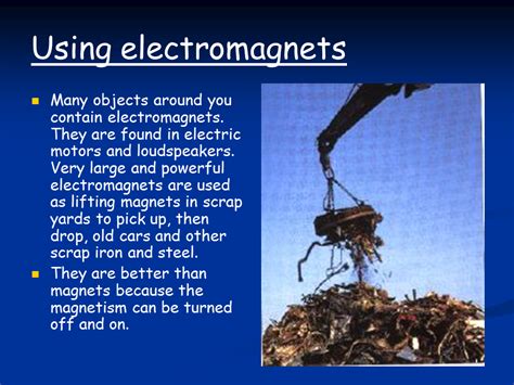 What Is An Electromagnet : Build an electromagnet : Towards this end ...