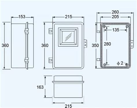 China Customized Electricity Meter Box With Window Of Breaker Suppliers, Manufacturers - Factory ...