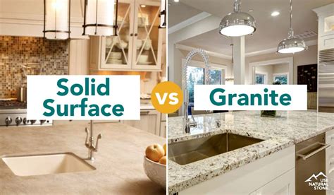 Granite vs. Solid Surface Countertops | What Is The Difference?