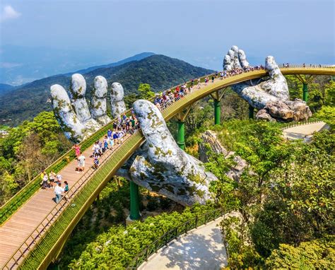 How To See Vietnam’s Beautiful Golden Bridge | Vietnam tour packages, Vietnam tours, Vietnam travel