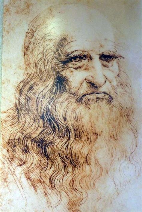 Self Portrait by Leonardo Da Vinci | Картины эпохи ренессанса, Картины