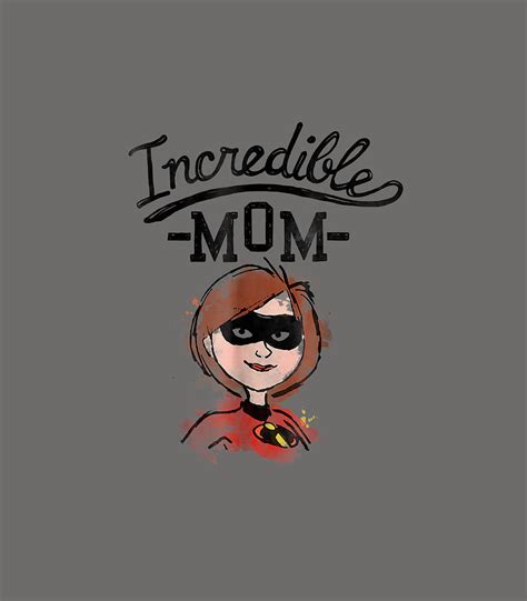 Disney Pixar Incredibles 2 Super Mom Sketch Graphic Digital Art by Lylek Maury - Fine Art America