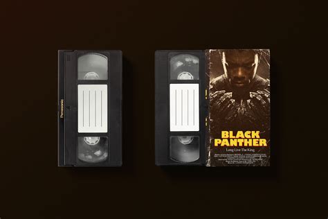 VHS Cover Art | Black Panther :: Behance