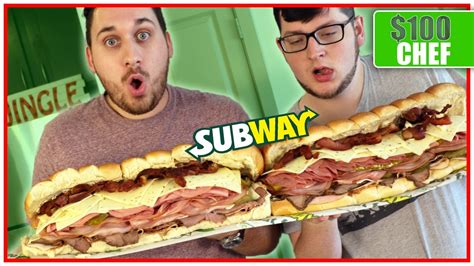 subway big sandwich