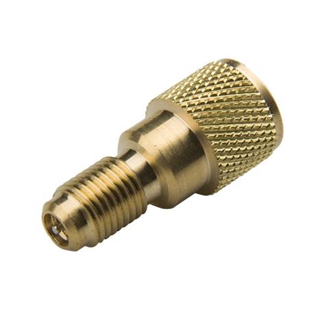 Bang4buck R134a Brass Refrigerant Tank Adapter Connects R12 Hose To ...