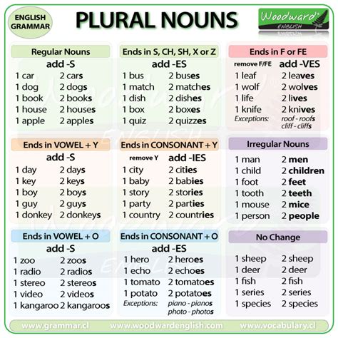 Plural Nouns Regular Irregular | How to make plural words | Learn ...