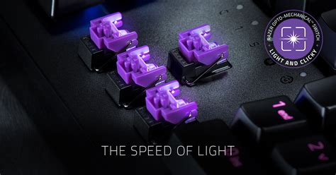 Razer Optical Switches - Speed of Light | Razer Europe