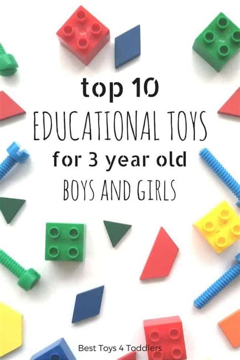 Educational Toys for 3 Year Olds