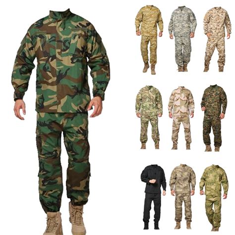 Aliexpress.com : Buy 12 Colors Camouflage Military Tactical Suits Army ...