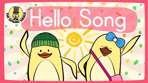 The Singing Walrus is excited to present "Hello Song", a fun and engaging song for young ...