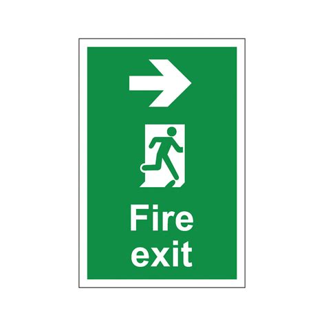 Fire Exit Sign - Cliparts.co