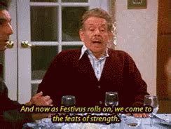 Feats Of Strength GIF - Festivus Strength - Discover & Share GIFs