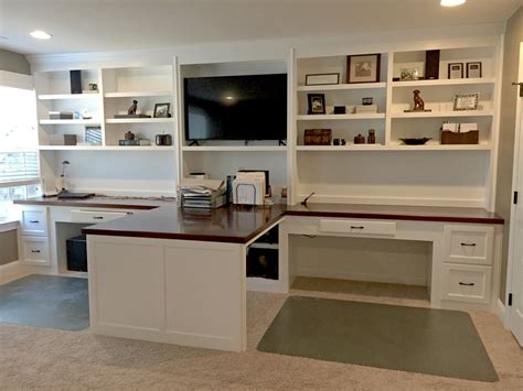 Built-In Desk | Home office space, Home office furniture, Home office decor