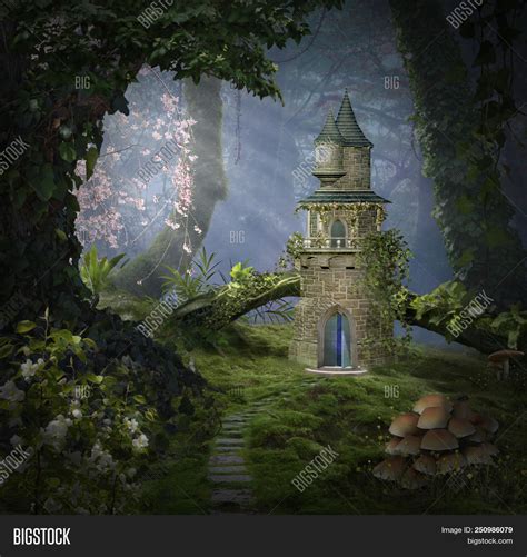 Fantasy Castle Forest Image & Photo (Free Trial) | Bigstock