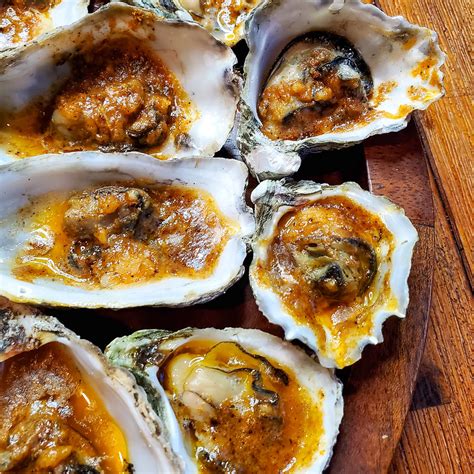 Bourbon BBQ Butter Grilled Oysters