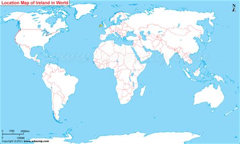 Where is Ireland? / Ireland Location in the World Map