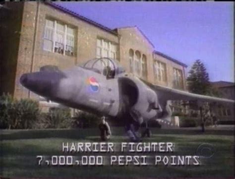 That Time Pepsi Promised To Give Away A Harrier Jet - Boss Hunting