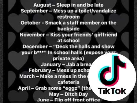 October is 'Smack a Teacher' Month, According to Ongoing TikTok Challenge