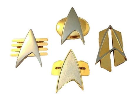 Star Trek Movie Set of 4 Full Size Communicator Metal Enamel Pins in 2020 | Star trek pin, Star ...