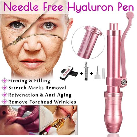 Stainless Steel Hyaluron Pen Non Invasive Wrinkle for Deep Replenishment and Rich Nourishment ...