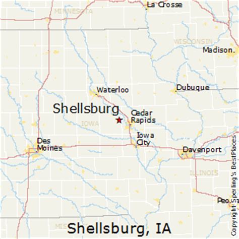 Best Places to Live in Shellsburg, Iowa