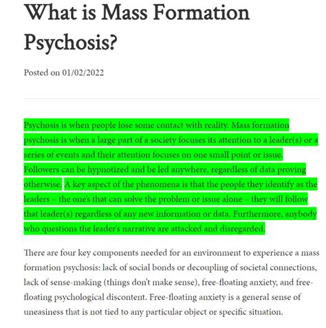 Bitcoin And Mass Formation Psychosis - Bitcoin Magazine - Bitcoin News ...