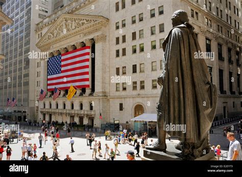 United States New York Broad Street Wall Street NYSE or New York Stock ...