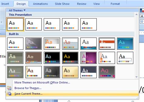 Free Powerpoint 2007 Templates