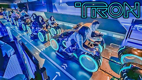 Behind The Thrills | VIDEO: TRON Lightcycle Run, Magic Kingdom, Roller ...