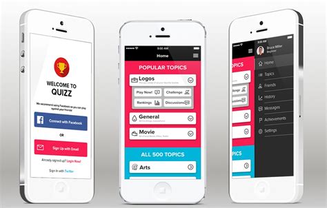 Quizz iOS App Template | App template, App store games, App