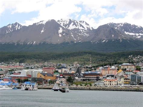 Ushuaia, the most southerly tip of mainland Argentina - arrived at by ...