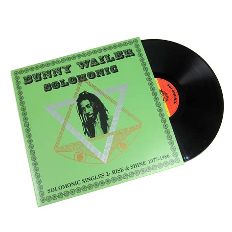 Bunny Wailer: Solomonic Singles 2 - Rise & Shine 1977-1986 Vinyl 2LP – TurntableLab.com