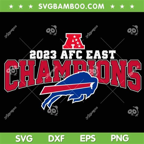 Buffalo Bills Afc East Champions SVG